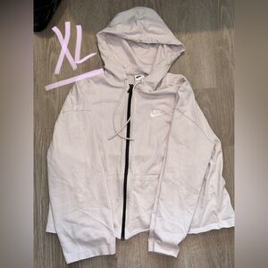 Nike-lavender-cropped sweater